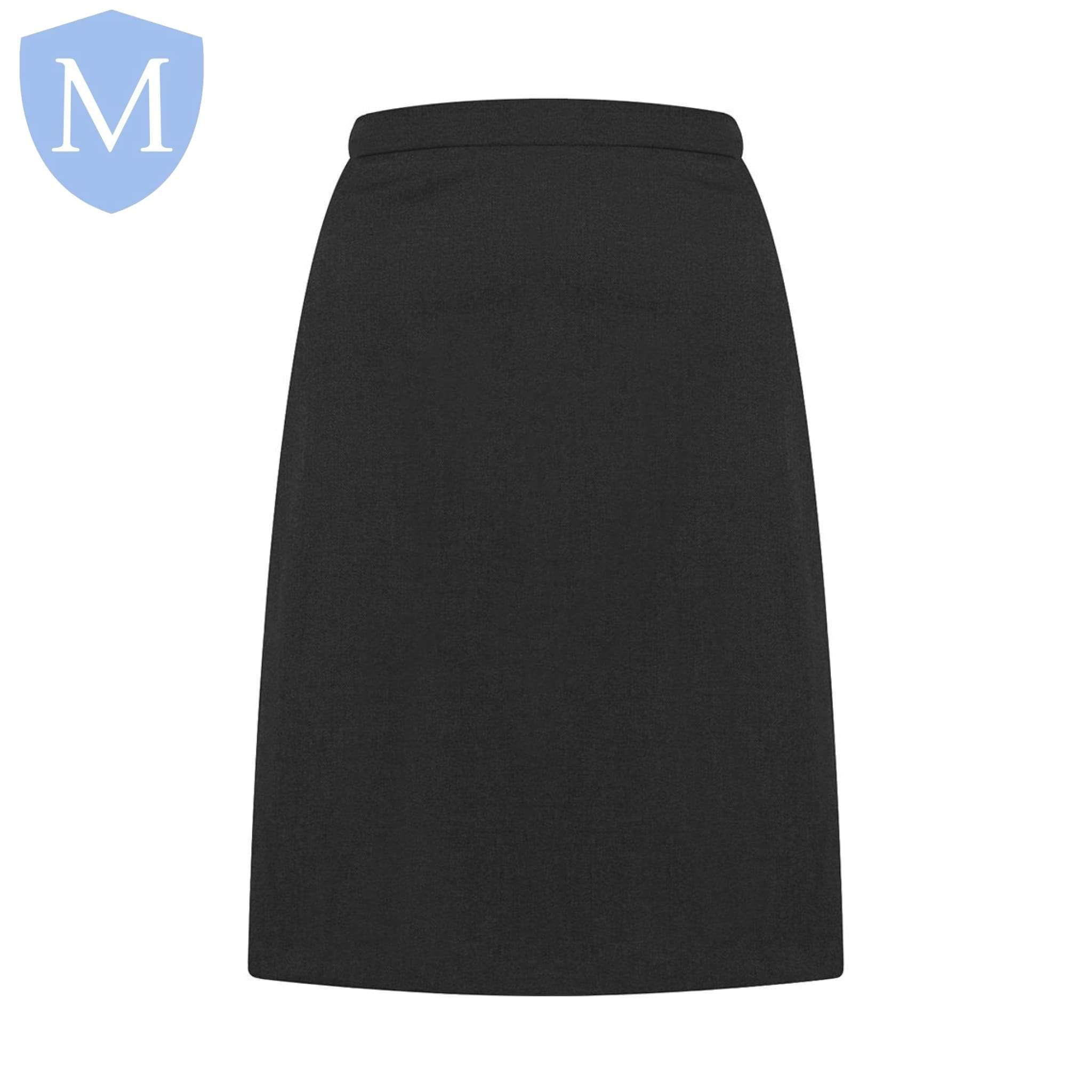 Plain Girls a Line Skirts Black School Uniform from the Uk's