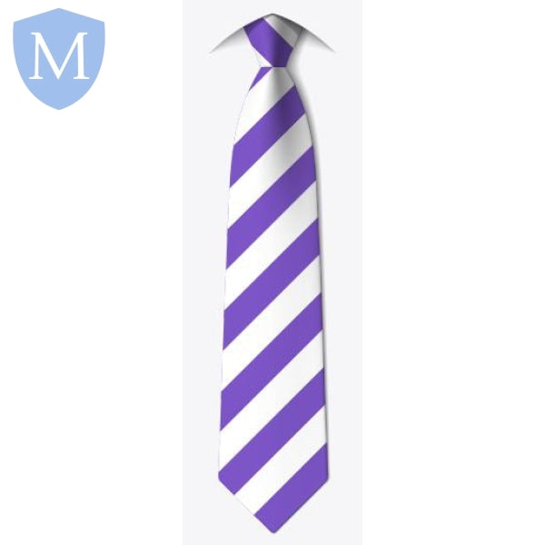 Washwood Heath Academy Long Tie - White (52" Long Tie) Mansuri