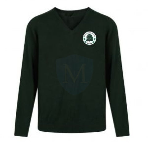 Blackwood School V-Neck Knitted Jumper