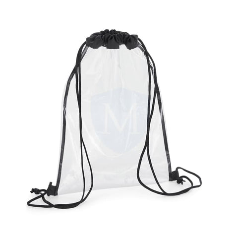 Clear Swimming/Gym Drawstring Bag