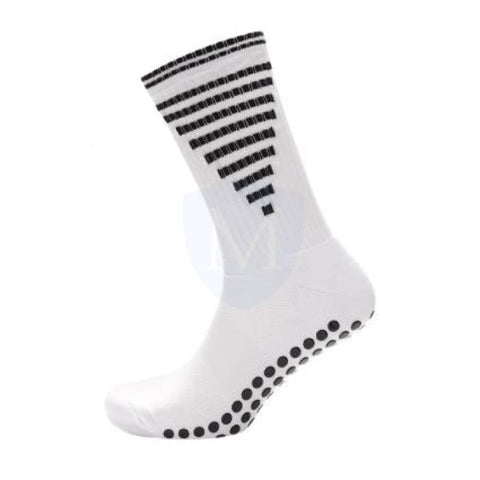 Grip Football Socks Black/White (Indoor PE Socks) Kids/Adults