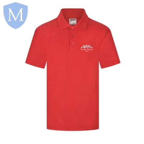 Hamd House Prepratory PE Polo - Red Mansuri