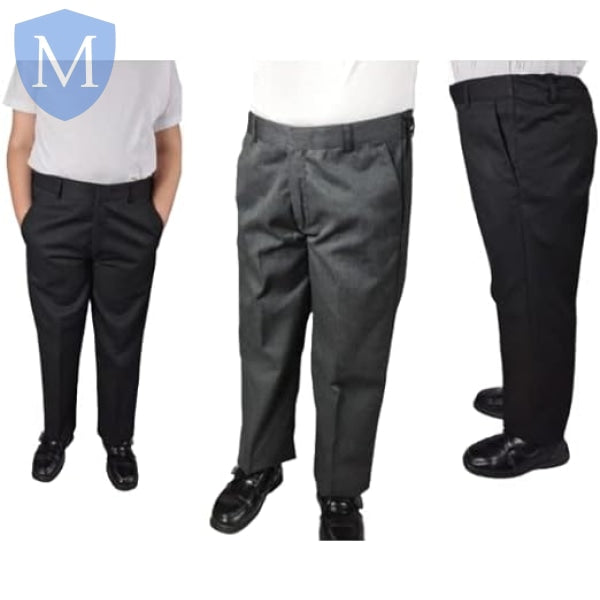 Plain Boys Oversize Gab Trouser Black Mansuri