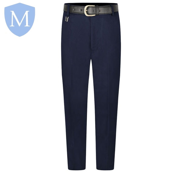 Plain Boys Standard Baby Gab Trouser Navy Mansuri