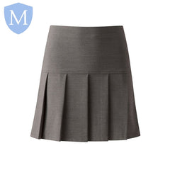 Plain Girls Charleston Pleated Skirt - Mid-Grey Not specified
