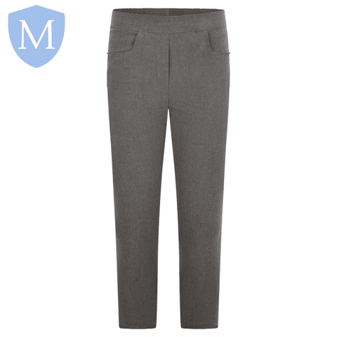 Plain Girls Sturdy Fit Heart Trouser - Black/Grey/Navy (S/3XL) (POA) Mansuri