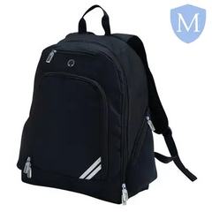 Plain Premier Senior Backpack Storage Bag - Black/Navy (PBP10) (POA)