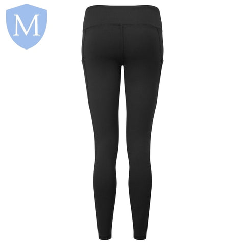 Plain Sports Gym Leggings - Black (POA) Mansuri