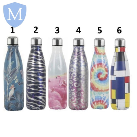 Plain Thermal Bottle 500ml (Art Series) Mansuri