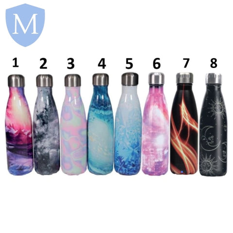 Plain Thermal Bottle 500ml (Starry Sky Series) Mansuri