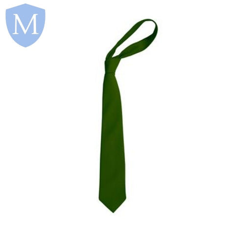 Plain Tie - Bottle Green Not specified