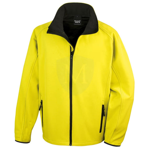 Pro Workwear Core Softshell Jacket (r231m) Yellow/black / s 38’’