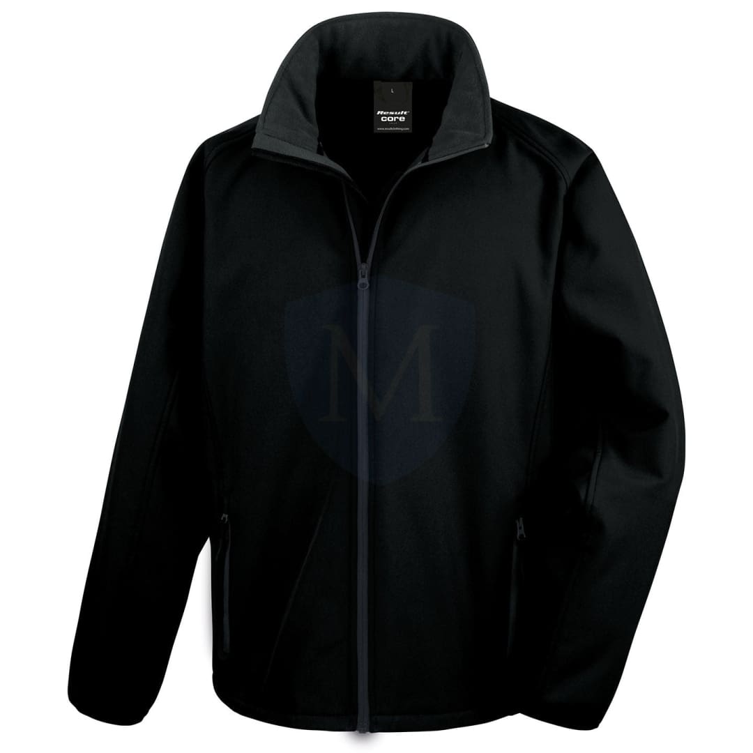 Pro Workwear Core Softshell Jacket (r231m) Black/black / s 38’’