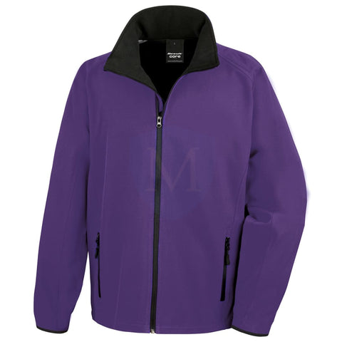 Pro Workwear Core Softshell Jacket (r231m) Purple/black / s 38’’