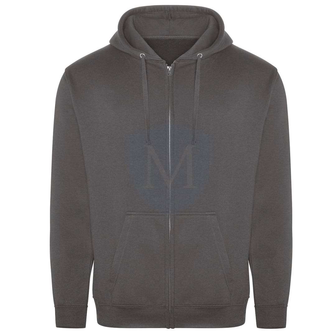 Pro Workwear Full Zip Hoodie (rx351) Charcoal / Xs 33/34’’