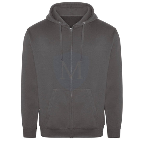 Pro Workwear Full Zip Hoodie (rx351) Charcoal / Xs 33/34’’