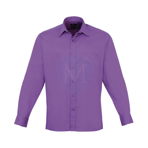 Pro Workwear Long Sleeved Poplin Shirt (pr200)