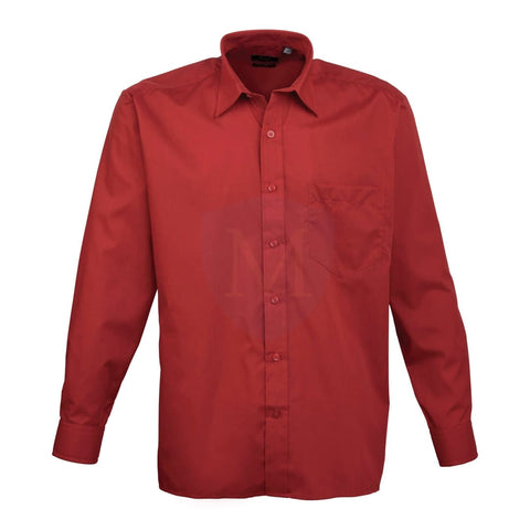 Pro Workwear Long Sleeved Poplin Shirt (pr200)