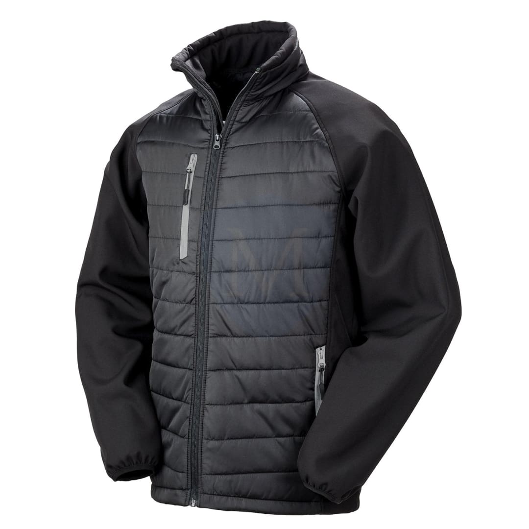 Pro Workwear Padded Softshell Jacket (r237x) Black/grey / Xs 35’’