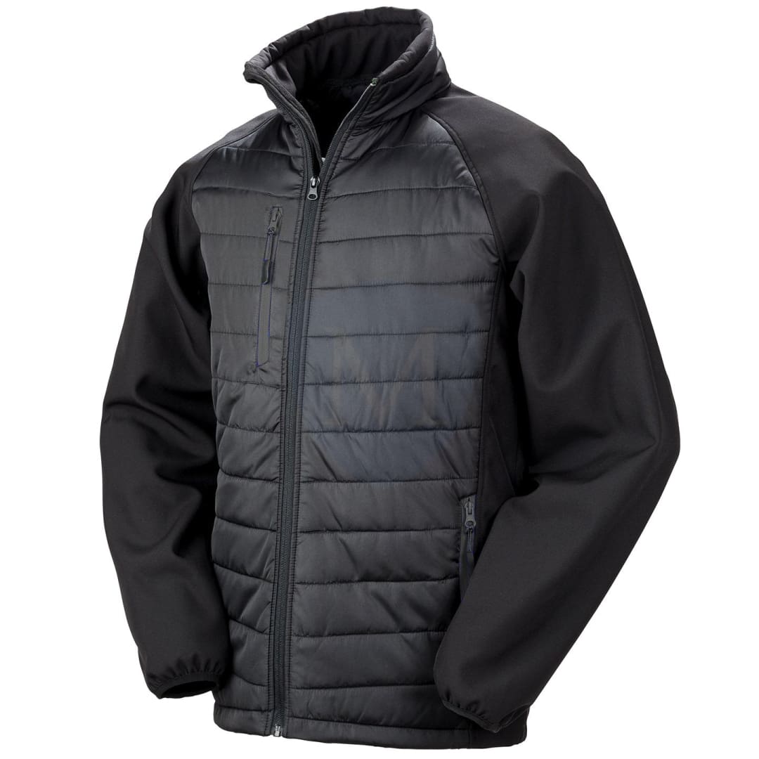 Pro Workwear Padded Softshell Jacket (r237x) Black/black / Xs 35’’
