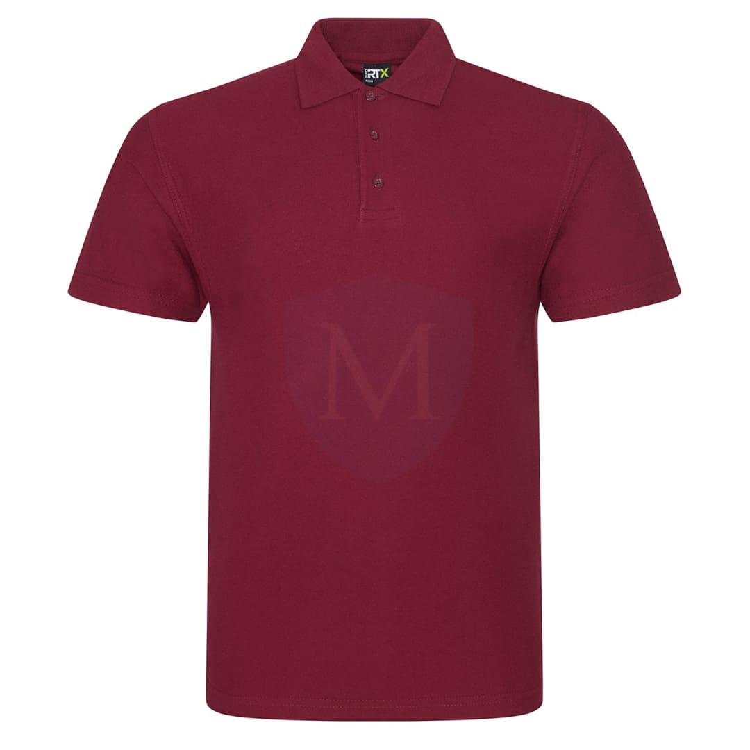 Pro Workwear Polo Shirt (rx101) Maroon / Xs 33/34’’