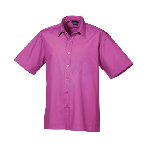 Pro Workwear Short Sleeved Poplin Shirt (pr202)