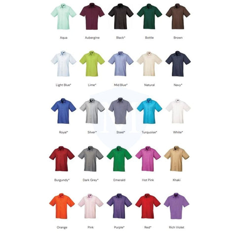 Pro Workwear Short Sleeved Poplin Shirt (pr202)