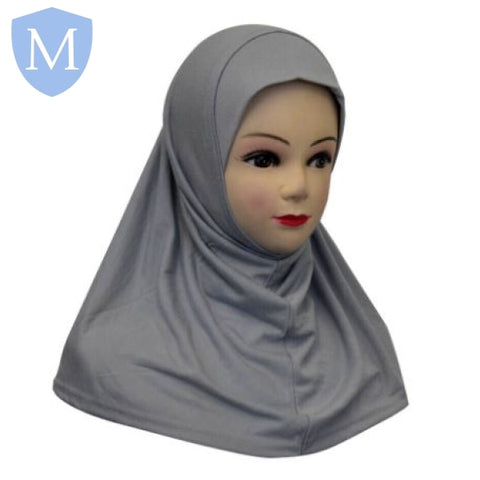 Plain Muslim Girls Instant Pullover Headscarf Hijab (POA) Not specified