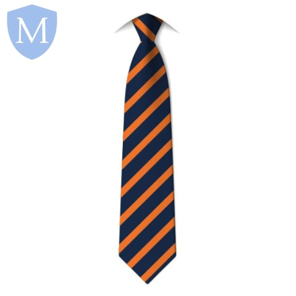Saltley Clip On Tie Orange (Farah House) (16" Clip-On Tie) Mansuri