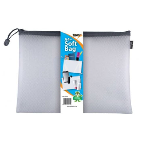 Soft Bag A4+ - White (Stationery Essential)