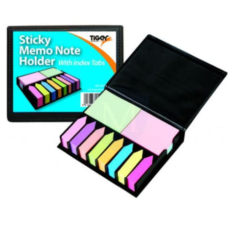 Sticky Memo Note Holder Desk Set (Stationery Essential)