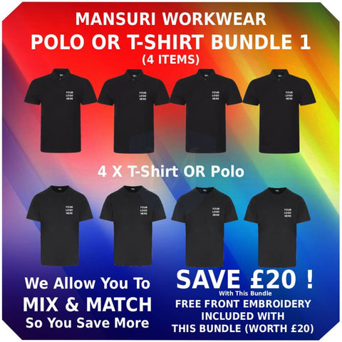 Workwear Polo/t-shirt Bundle 1