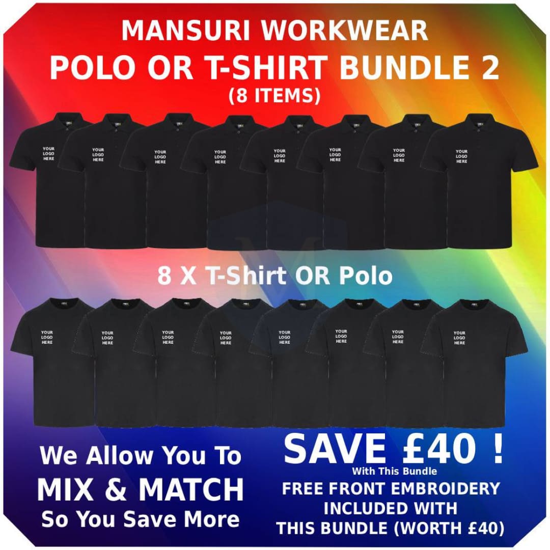 Workwear Polo/t-shirt Bundle 2