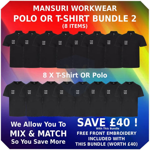 Workwear Polo/t-shirt Bundle 2