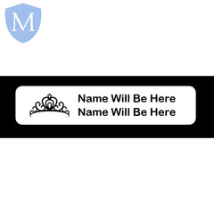 Iron-On Name Labels Mansuri