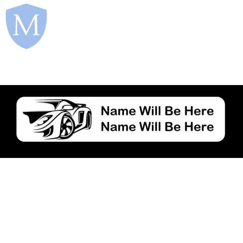 Iron-On Name Labels Mansuri