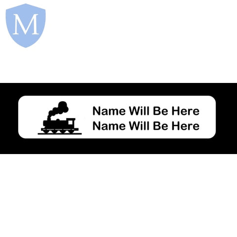 Iron-On Name Labels Mansuri