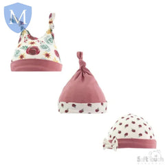 3 Pack Baby Assorted Floral Hat (4CC104) (Baby Hats) Mansuri