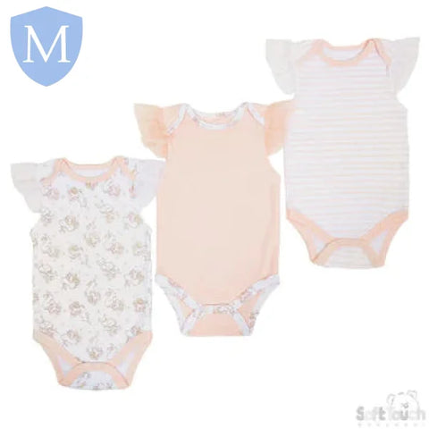 3 Pack Girls Bodysuits - Bunny (4CC203) (Baby Bodysuits) Mansuri