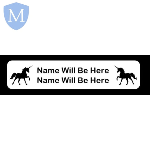 Iron-On Name Labels Mansuri