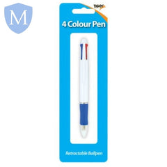 4 Colour Click Pen (Stationery Essential) Mansuri
