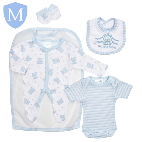 4-Piece Premature Pink/Sky Layette Set- Bears (JTC9402) (Prem) Mansuri