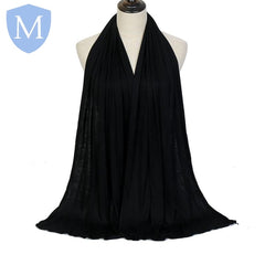 Premium Stretchy Plain Jersey Maxi Hijab Scarf Shawl Head Wrap Mansuri