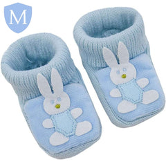 Acrylic Turnover Baby Bootees - Bunny (S423) (Baby Bootees) Mansuri