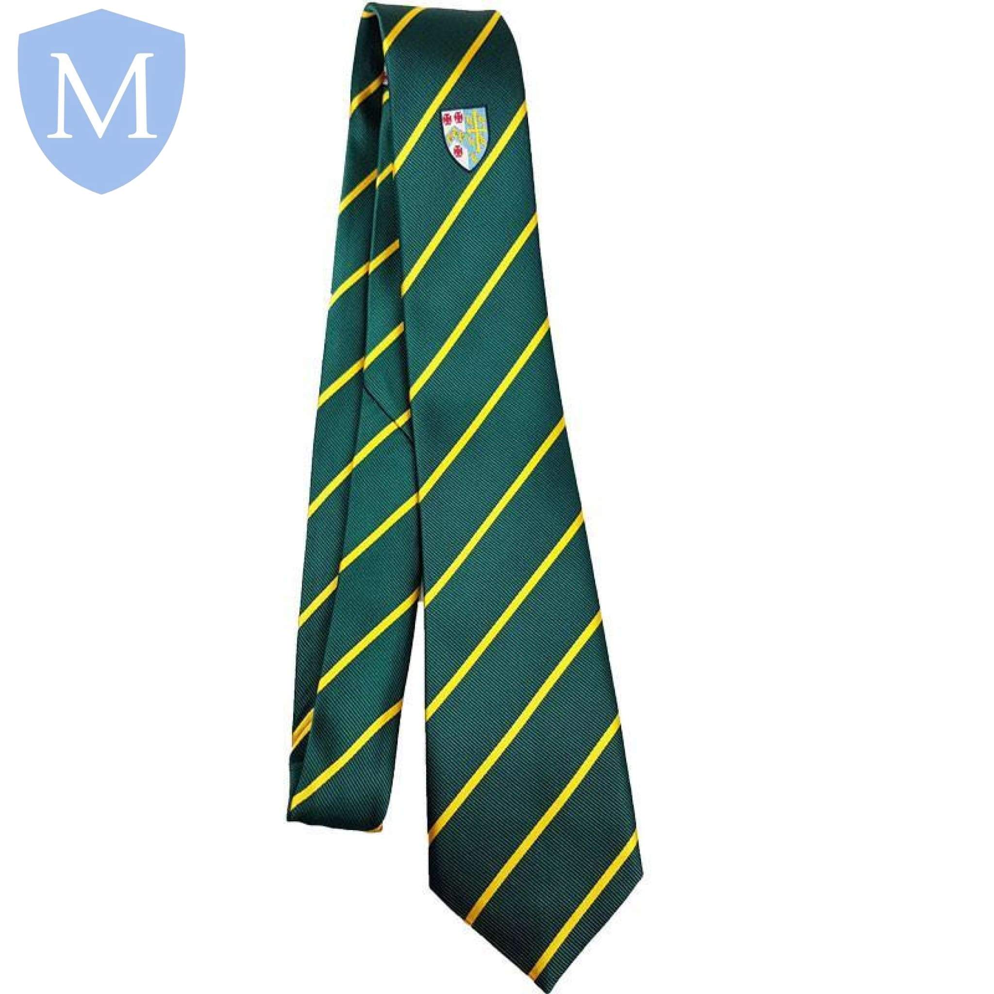 Archbishop Tie Green - Yellow Stripe Default Title
