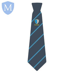 Ark Boulton Long Blue Stripe Tie (Student Council) Mansuri