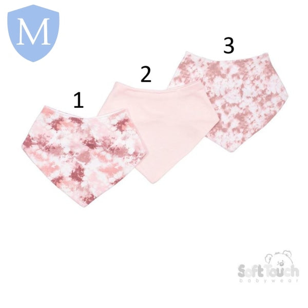 Assorted Tye-Dye Bandana Bibs (CC01) (Baby Bibs) Mansuri