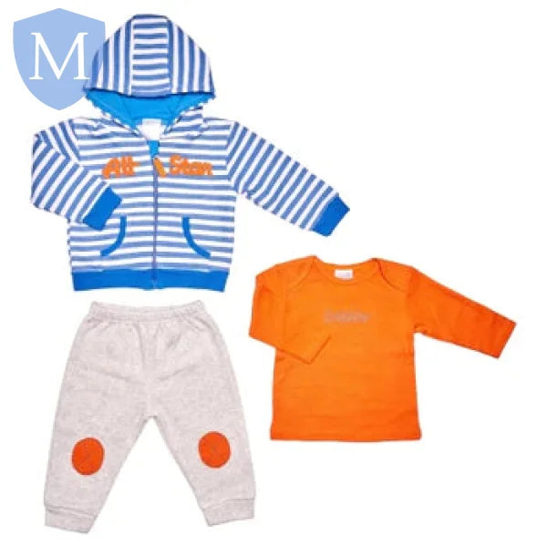 Baby Boys 3pc Tracksuit Set - All Star (0JTC9807) (Baby Boys Fashionwear) Mansuri