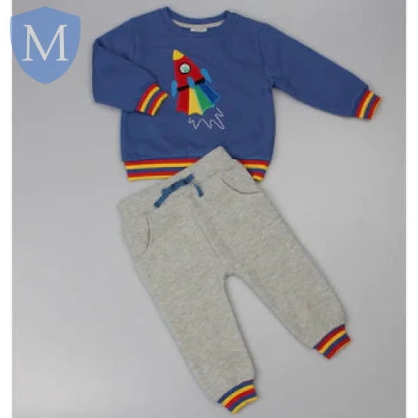 Baby Boys Top & Jogger Set - Rocket (F32431) (Baby Boys Fashionwear) Mansuri