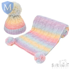 Baby Hat & Wrap Set NB-12 Months (HW05) (Baby Wrap) (Baby Hat) Mansuri